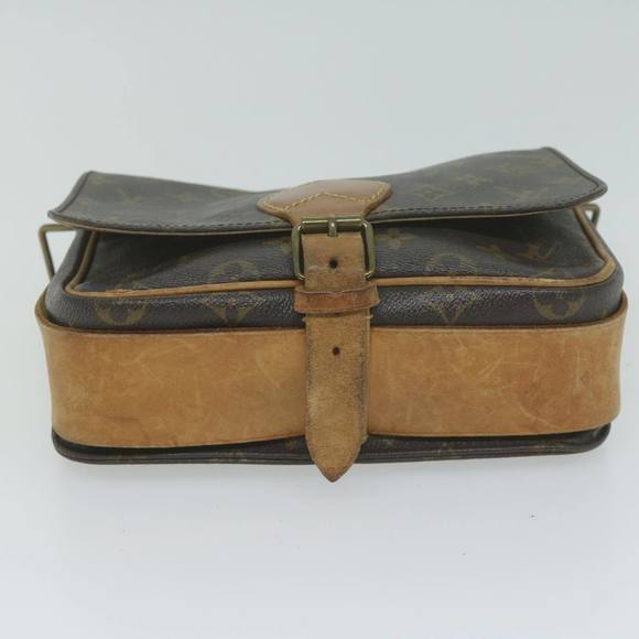 LOUIS VUITTON Monogram Cartouchiere MM Shoulder Bag M51253 LV Auth 64946 - Picture 6 of 16